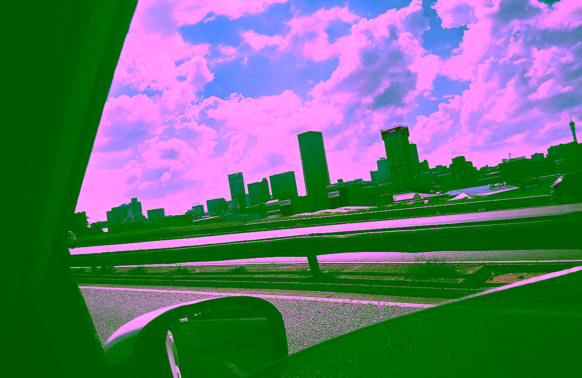 Johannesburg skyline and city centre