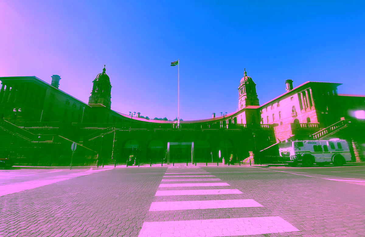 Union Buildings and Pretoria city landscape